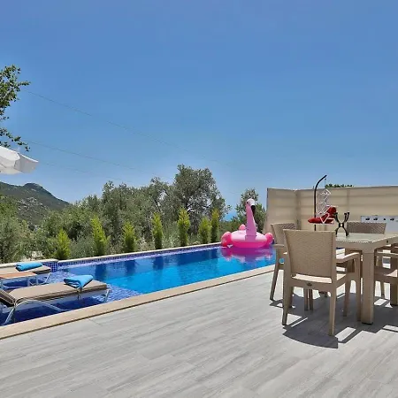 Villa İslamlar 1 Bedroom Secluded With Private Pool Hot Tub Kalkan