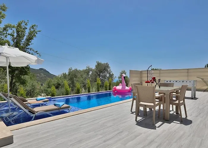 Villa İslamlar 1 Bedroom Secluded With Private Pool Hot Tub Kalkan