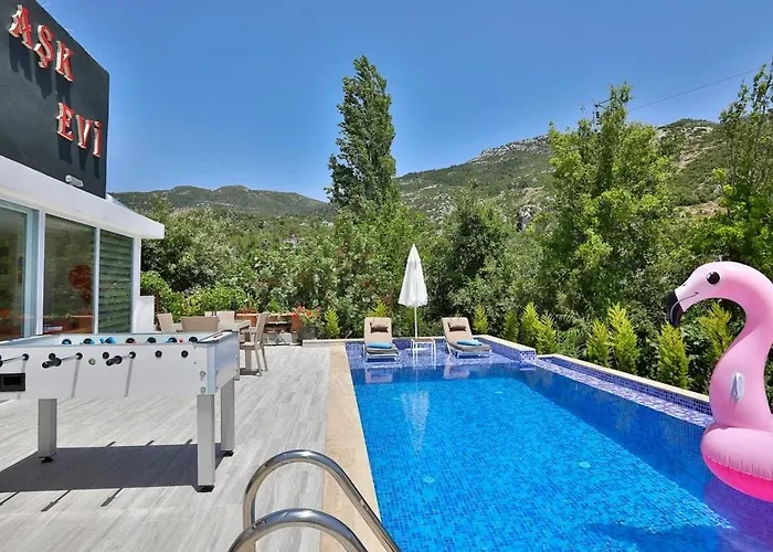 İslamlar 1 Bedroom Secluded With Private Pool Hot Tub Kalkan