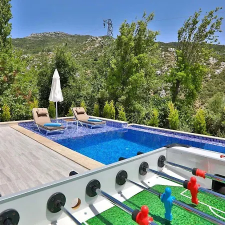 וילה İslamlar 1 Bedroom Secluded With Private Pool Hot Tub קלקן